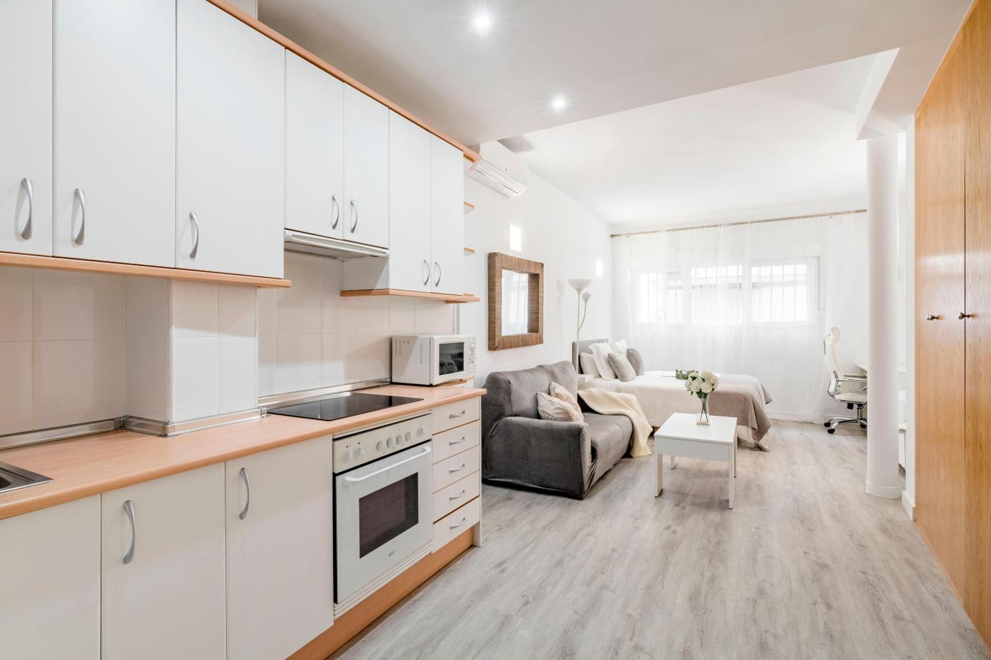 Charming Studio Avenida America Madrid Buitenkant foto